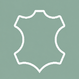 genuine leather material icon